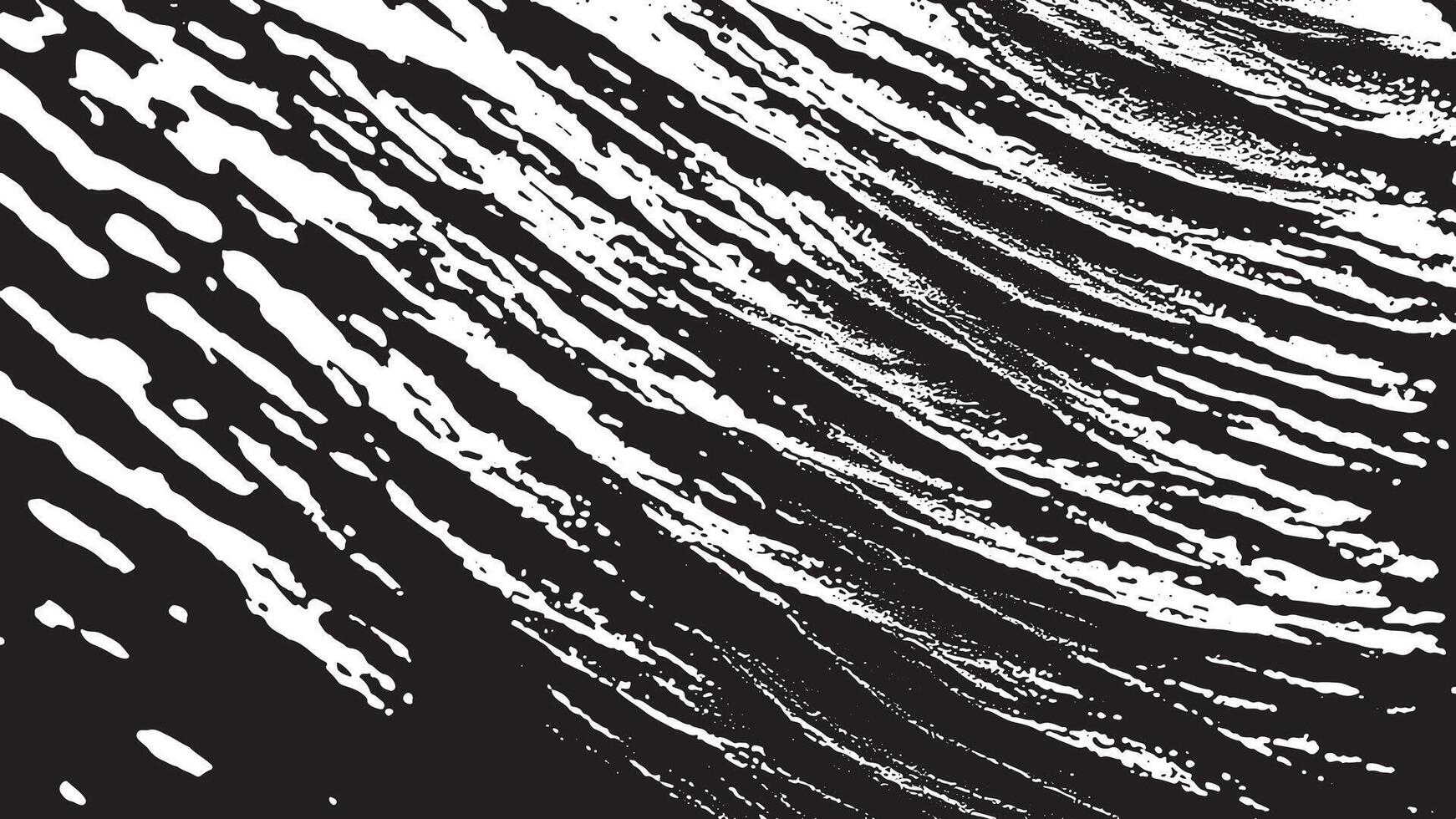 Blackened Grunge with Monochrome Distress on Clean White Surface for HD vector