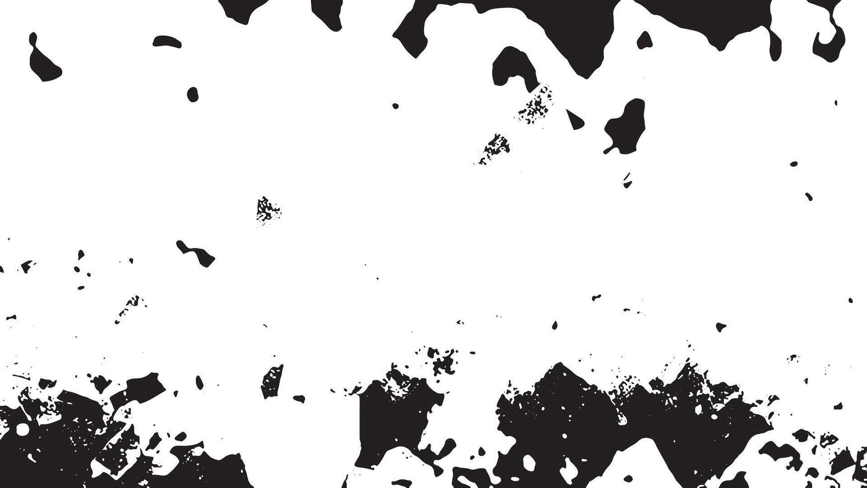Monochrome Black Overlay with Distress Effect on White Background for High Definition vector