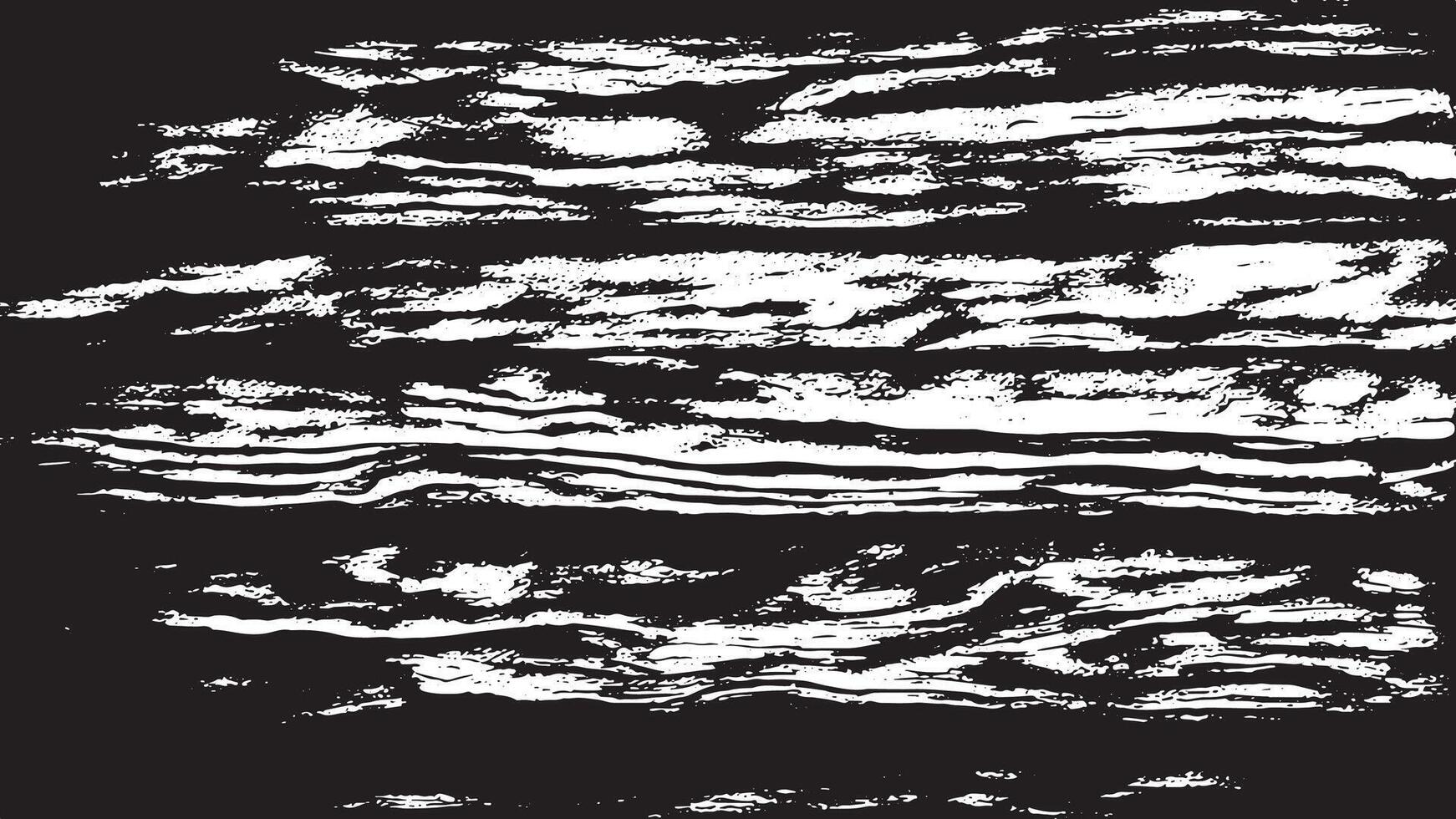 Weathered Black Grunge Overlay on a Bright White Canvas for 4K Use vector