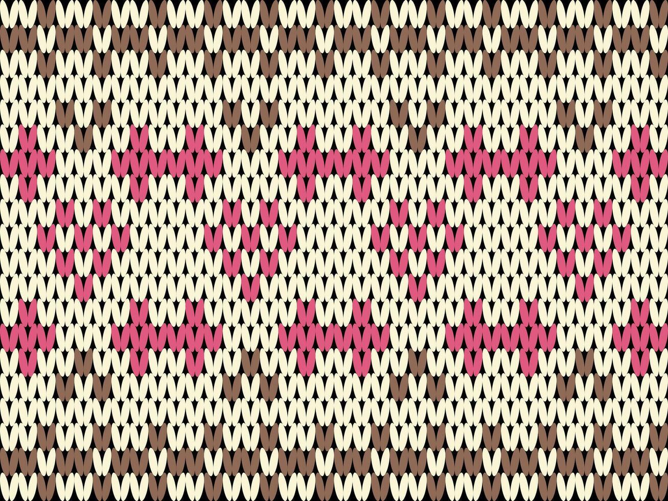 Colorful seamless knitting pattern. Design for capet, wrapping, clothing, knitting, Ikkat, ikat, fabric. vector