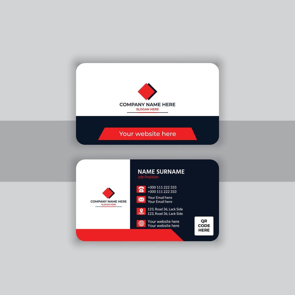 Free business card download vector