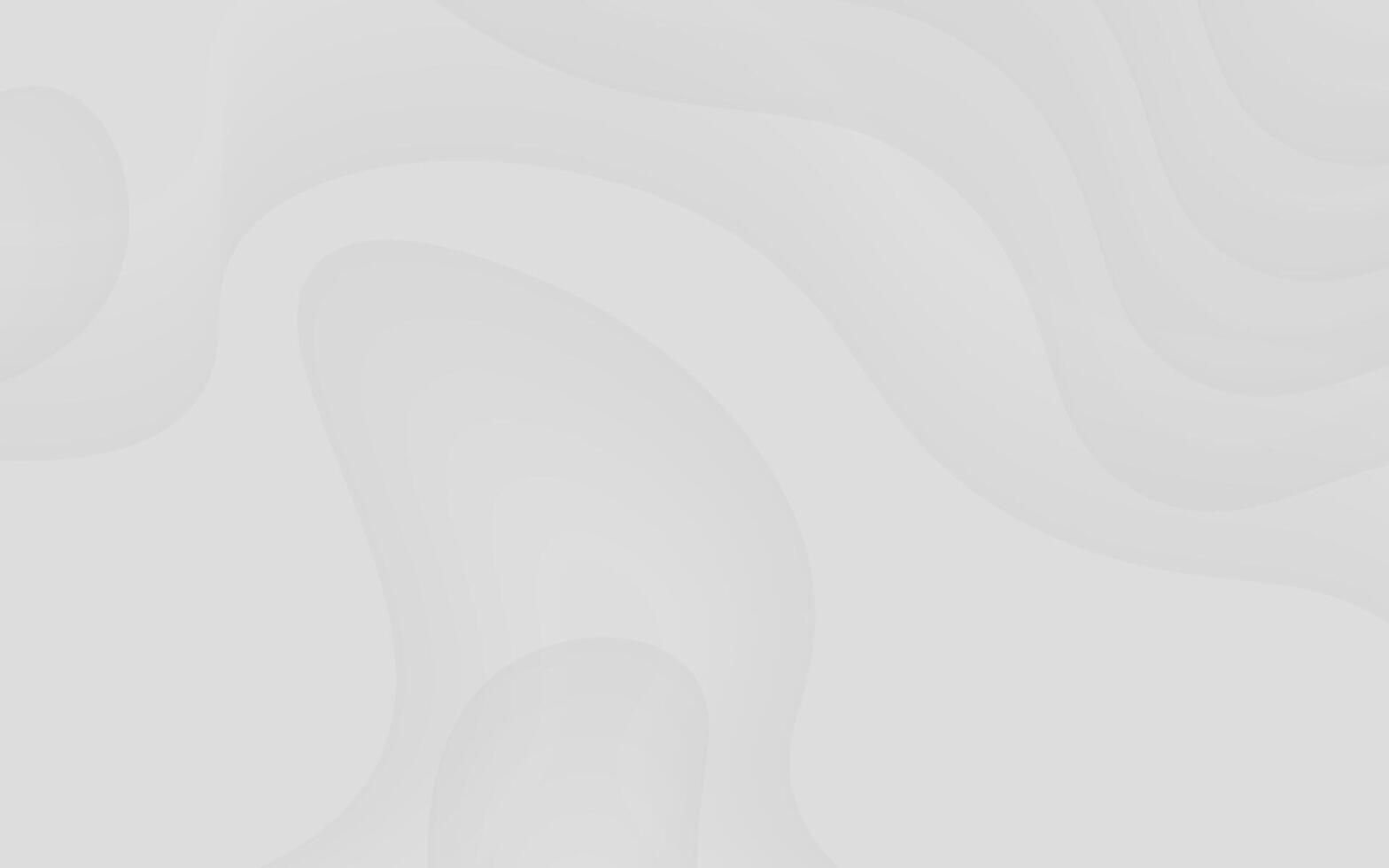 Abstract White Background with Fluid Shapes vector