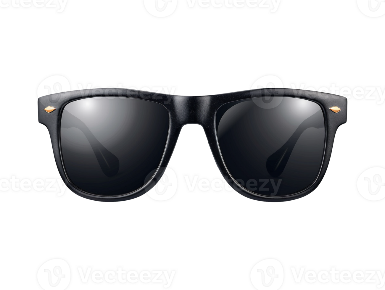black sunglasses on transparent background png