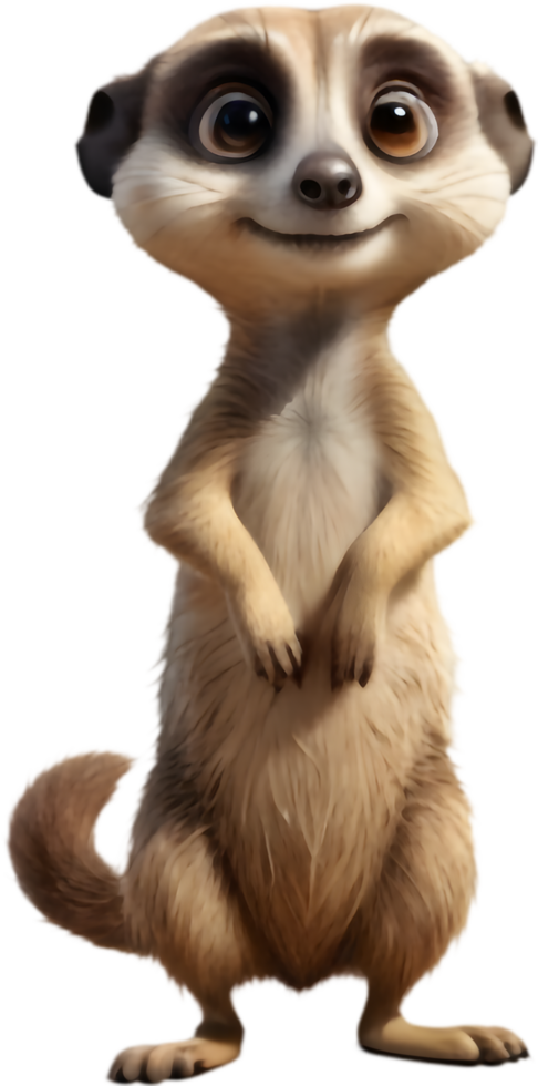 Adorable Meerkat Designs for Greeting Cards. . png