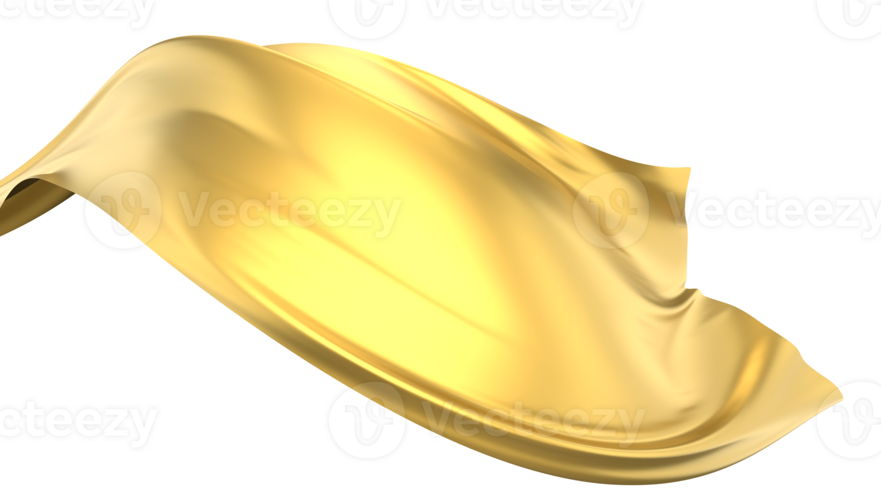 3d realistic gold silk background png