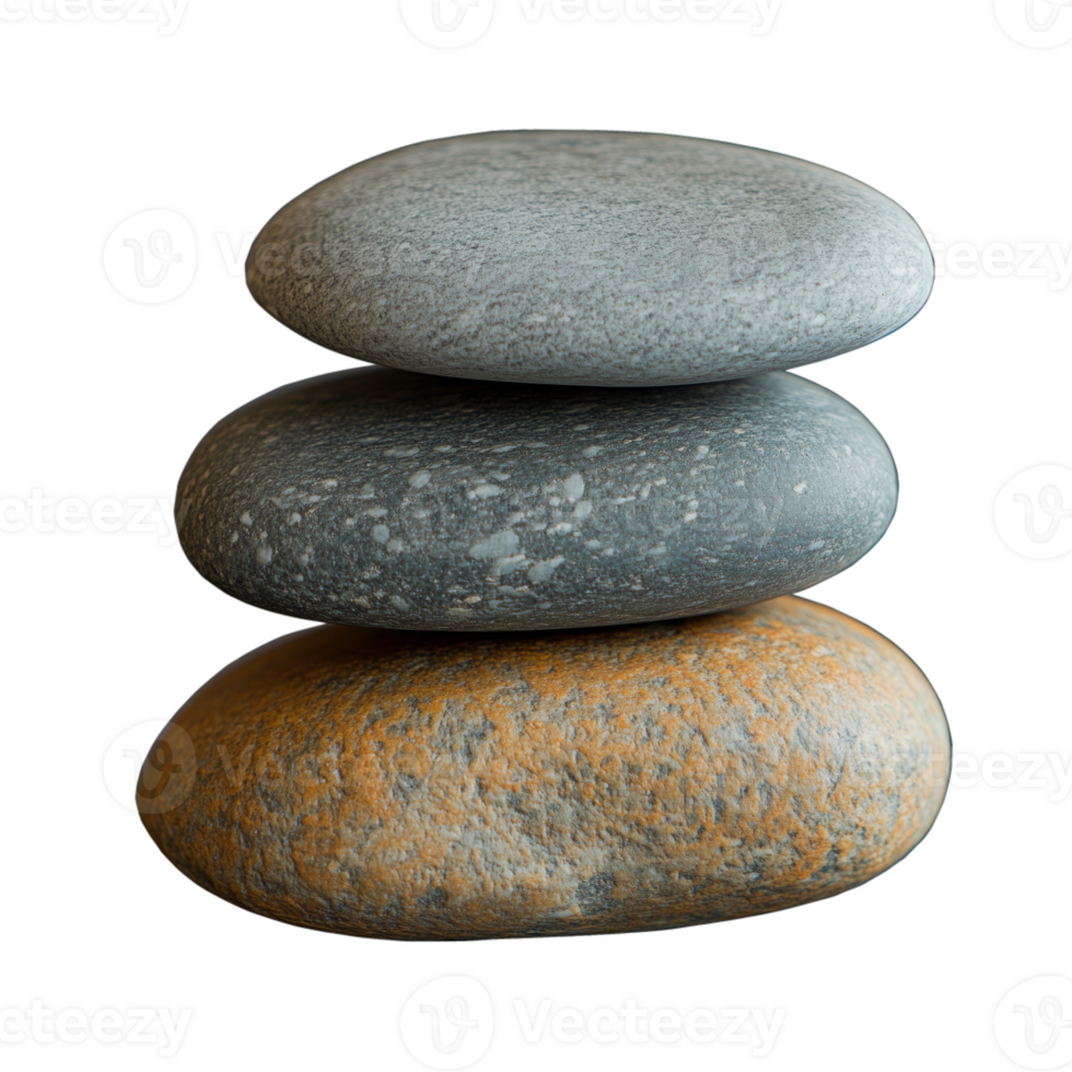 Three large rocks stacked on top of each other png