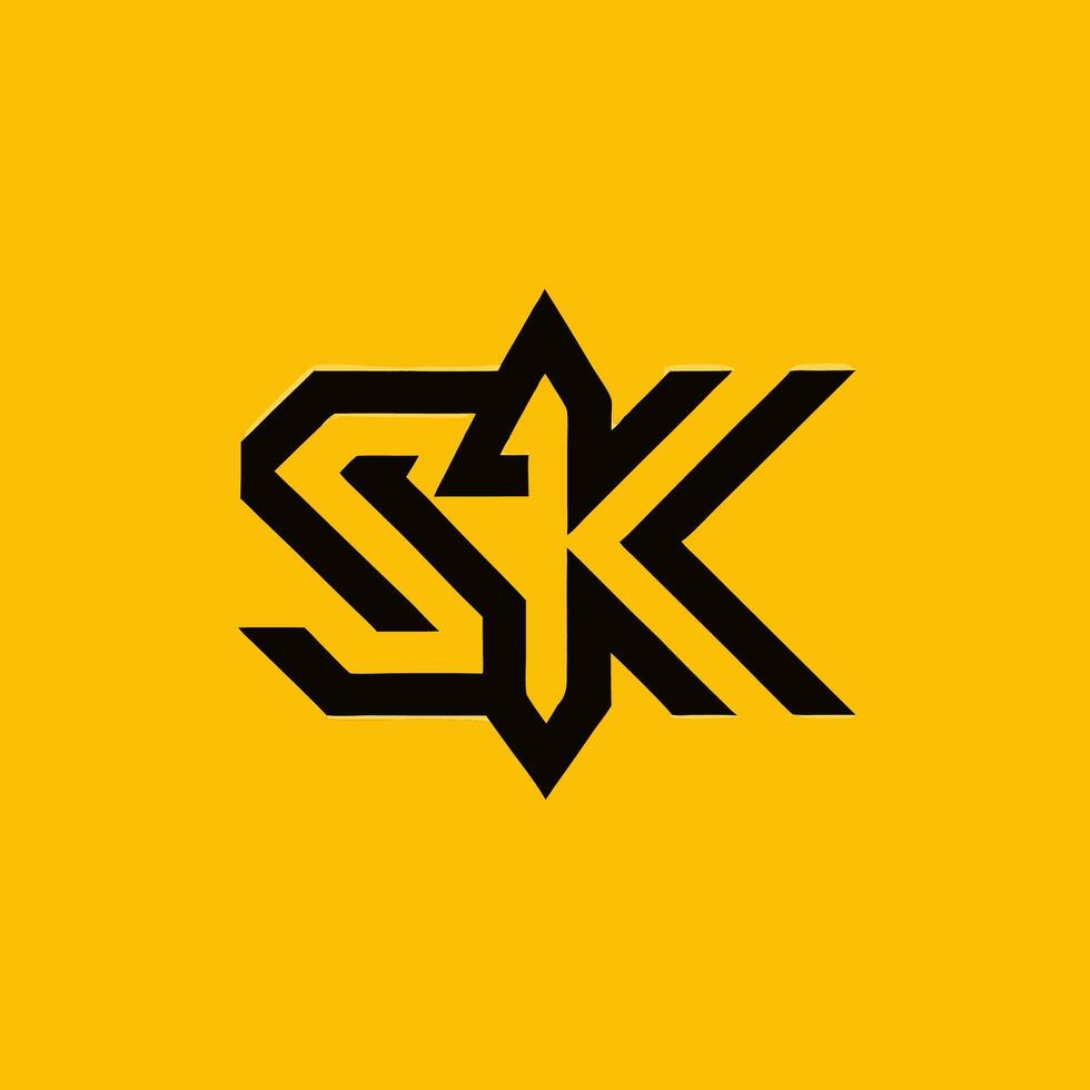 Sk Logo for your Business vector