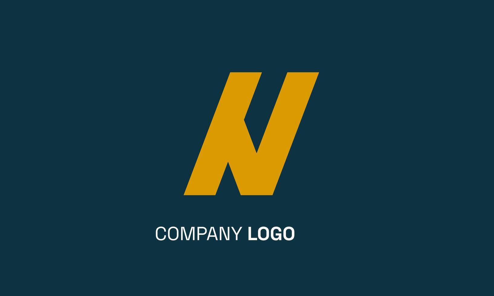 N elegant Logo for your Business vector