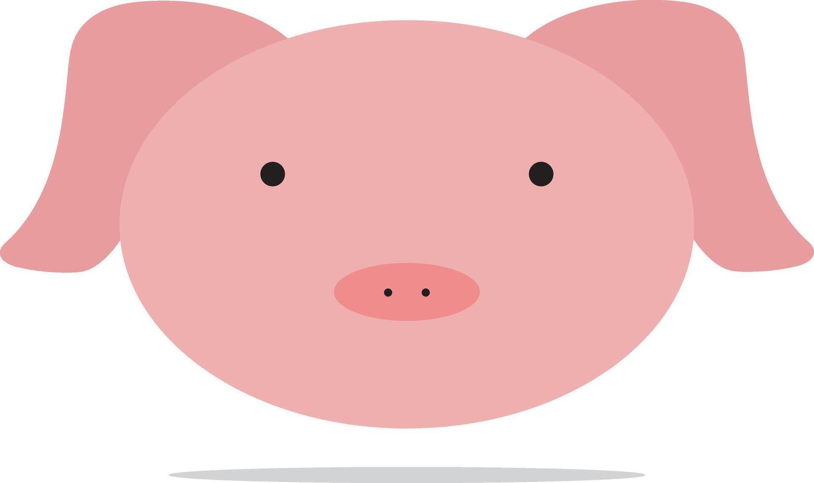 pink piggy bank for saving and future business. vector