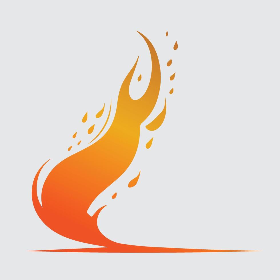 fire symbol art vector