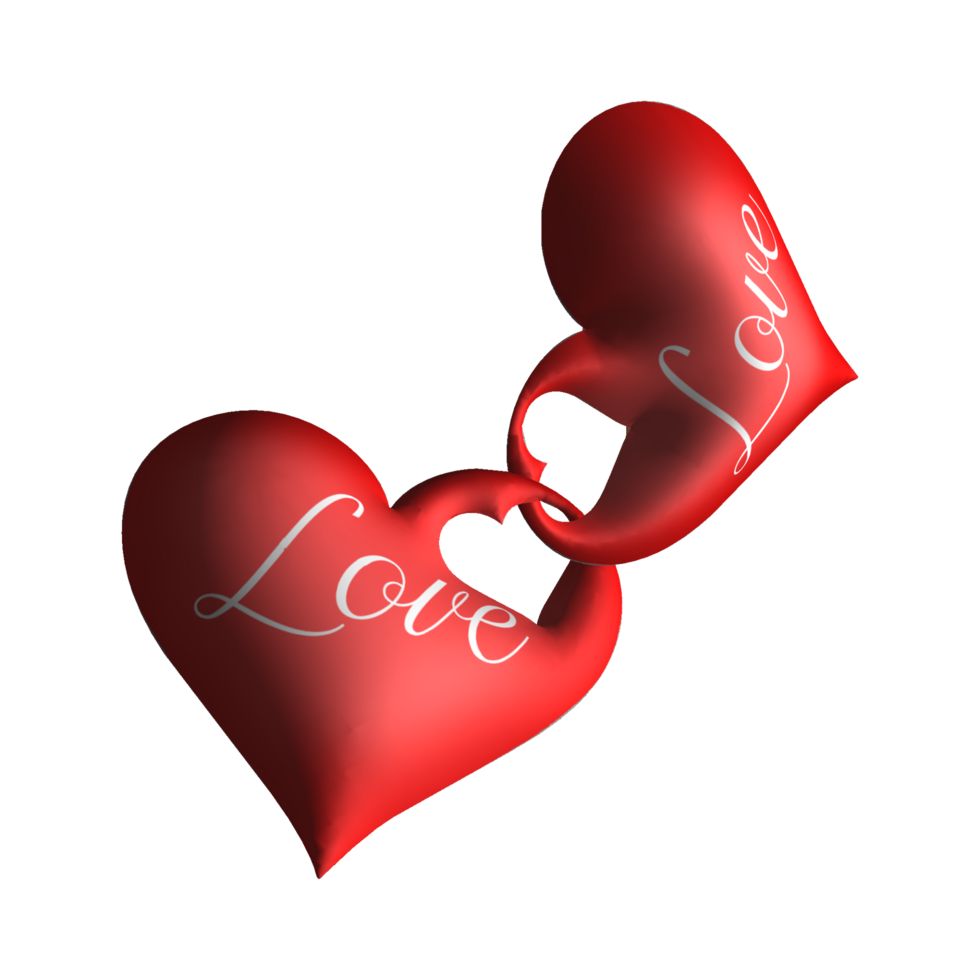 Valentines Day 3d Heart png