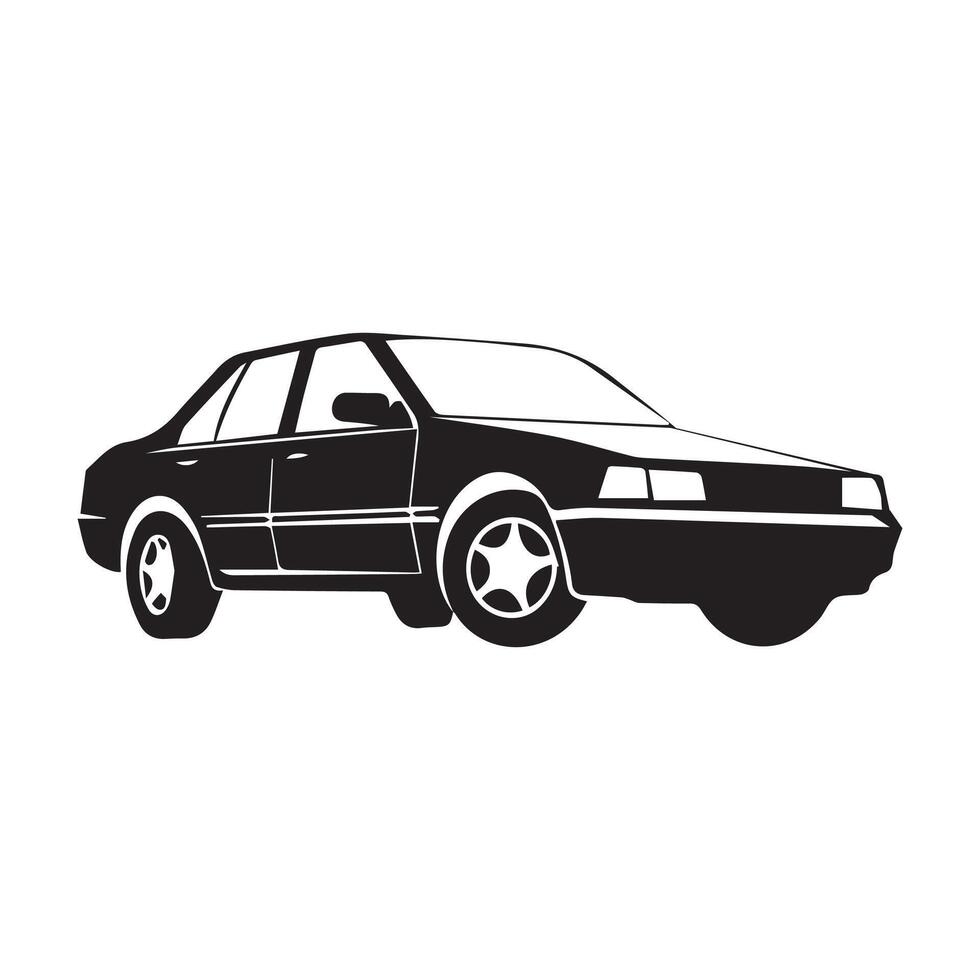 old car art icon vector