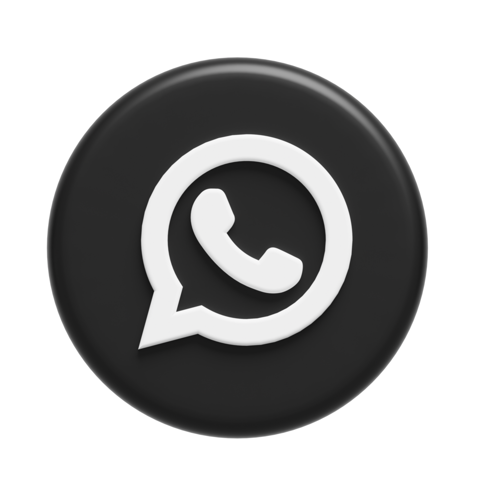 WhatsApp 3D Illustration png
