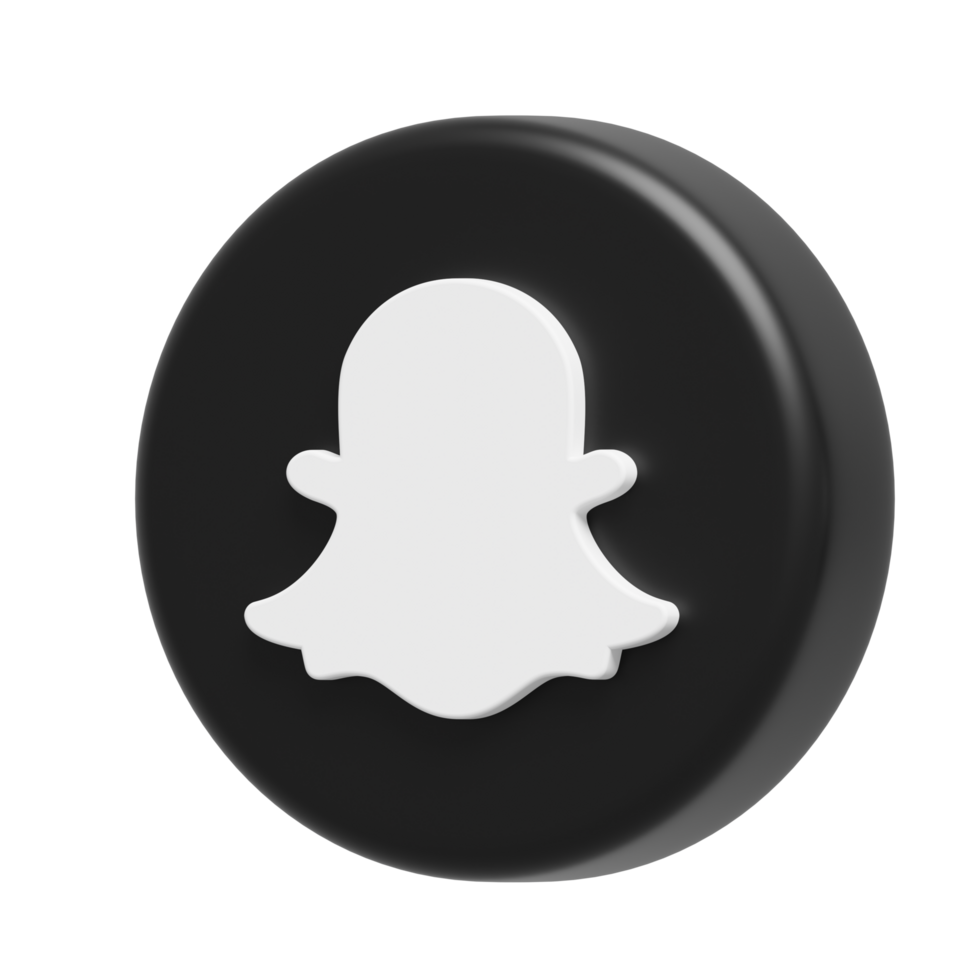 Snapchat 3D Illustration png
