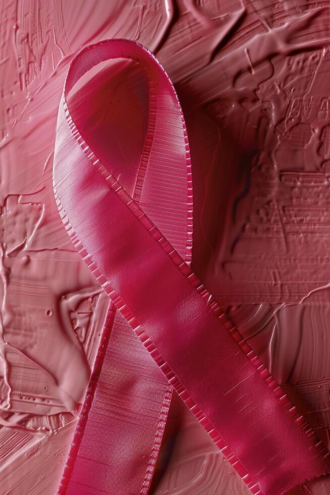 Flowing sheer fabric in shades of pink and lavender illuminated by soft light photo