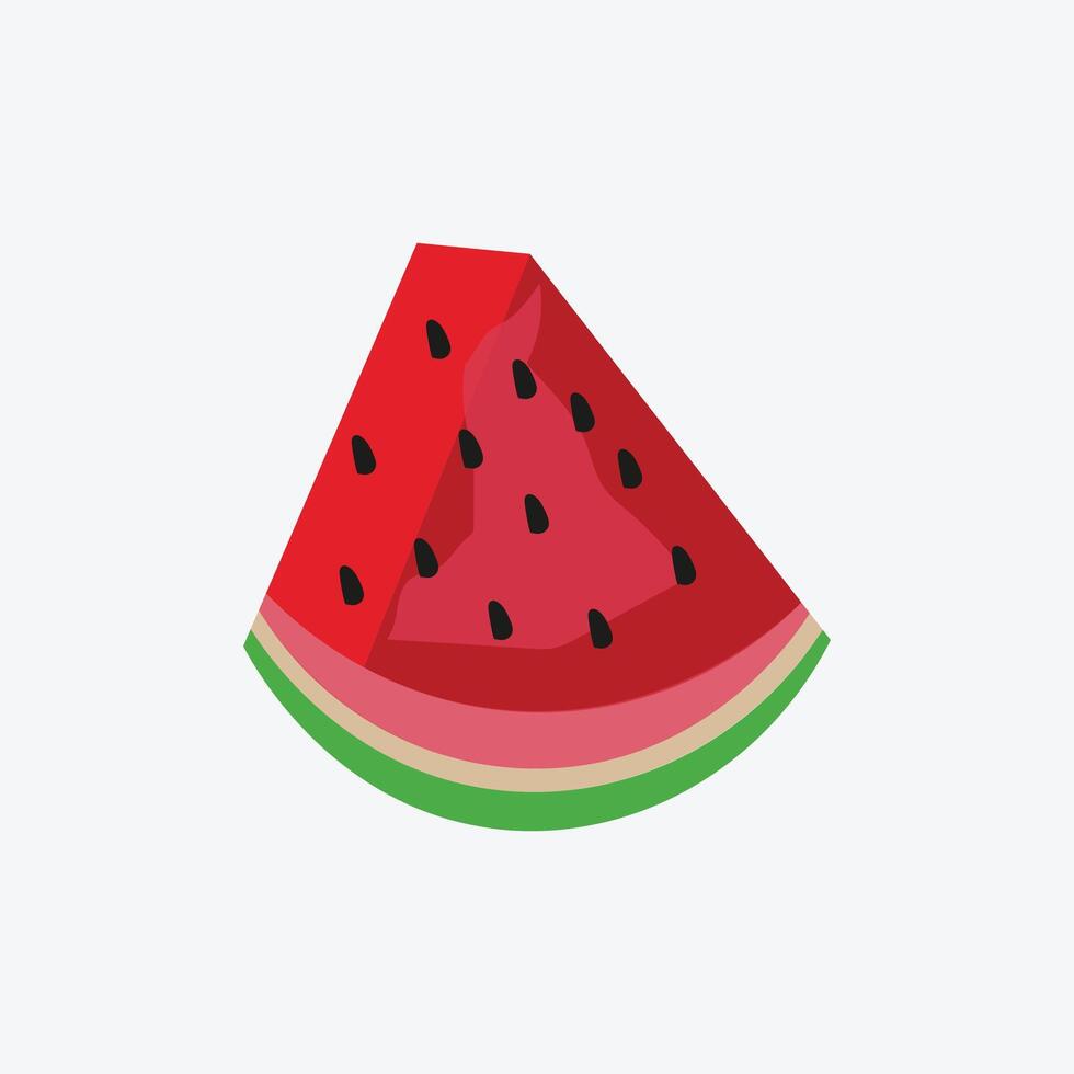 Watermelon icon illustration vector