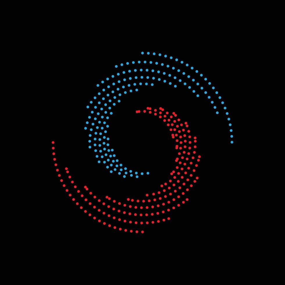 dots logo design vector