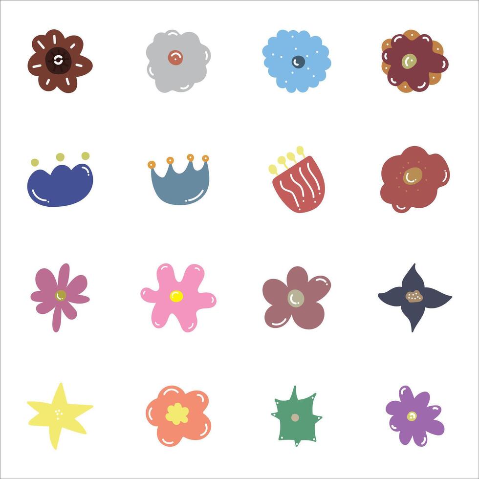 flower of summer day vector