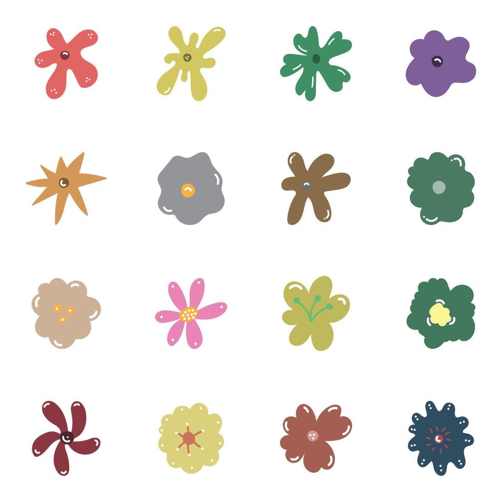 summer of flower moon vector