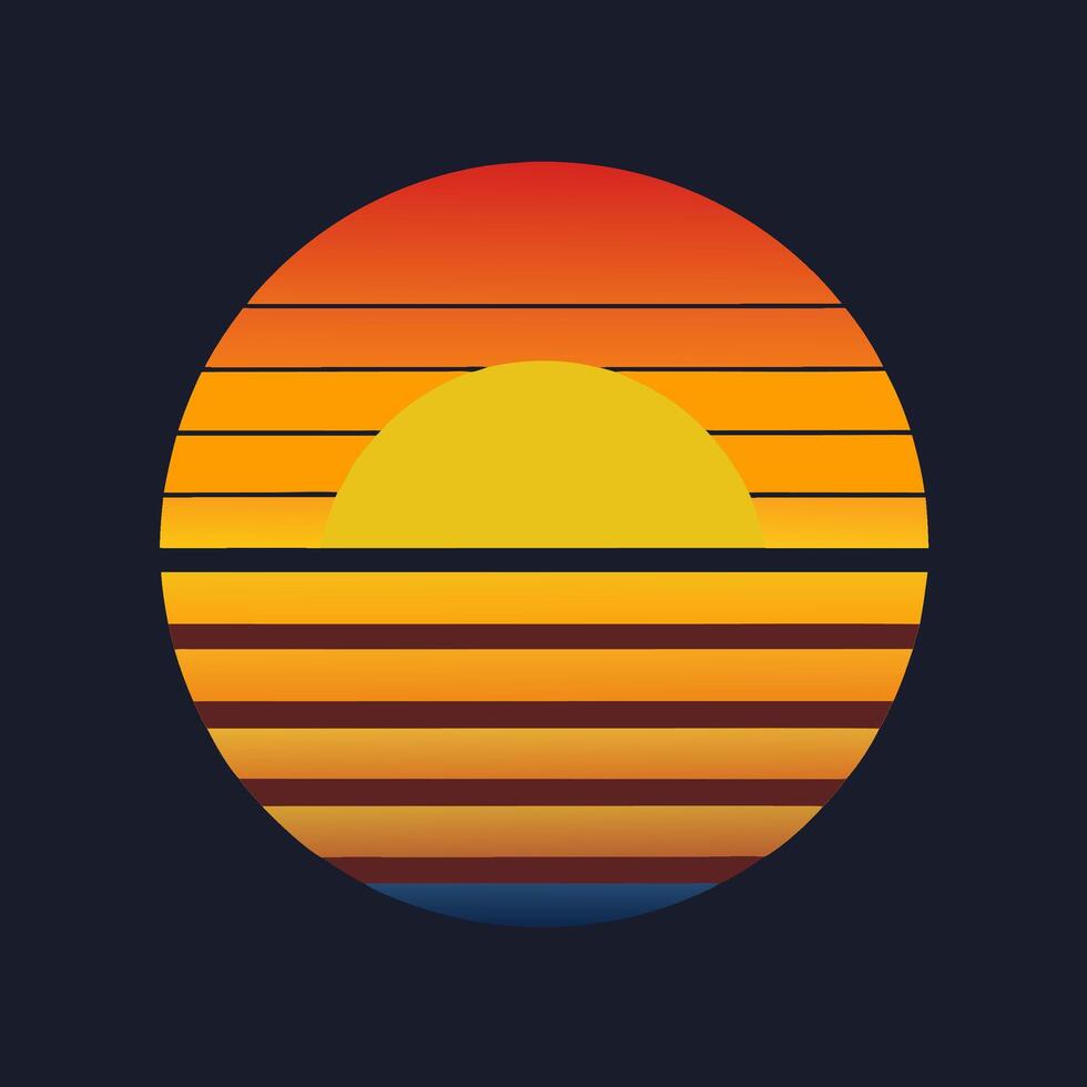 Radiant Sun Pattern Design for Elegant Illustrations vector