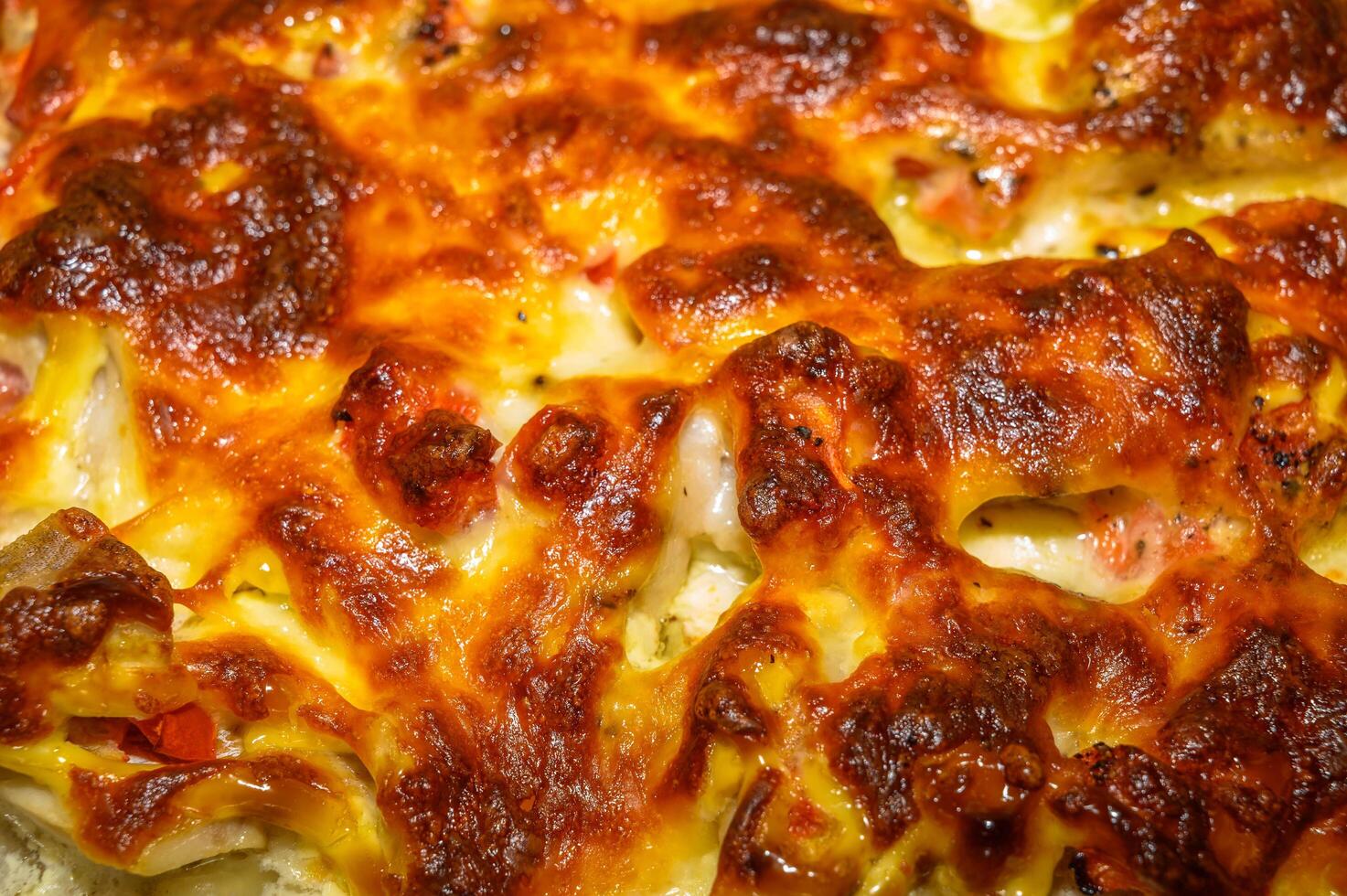 Delicious Baked Potatoes with Cheese photo