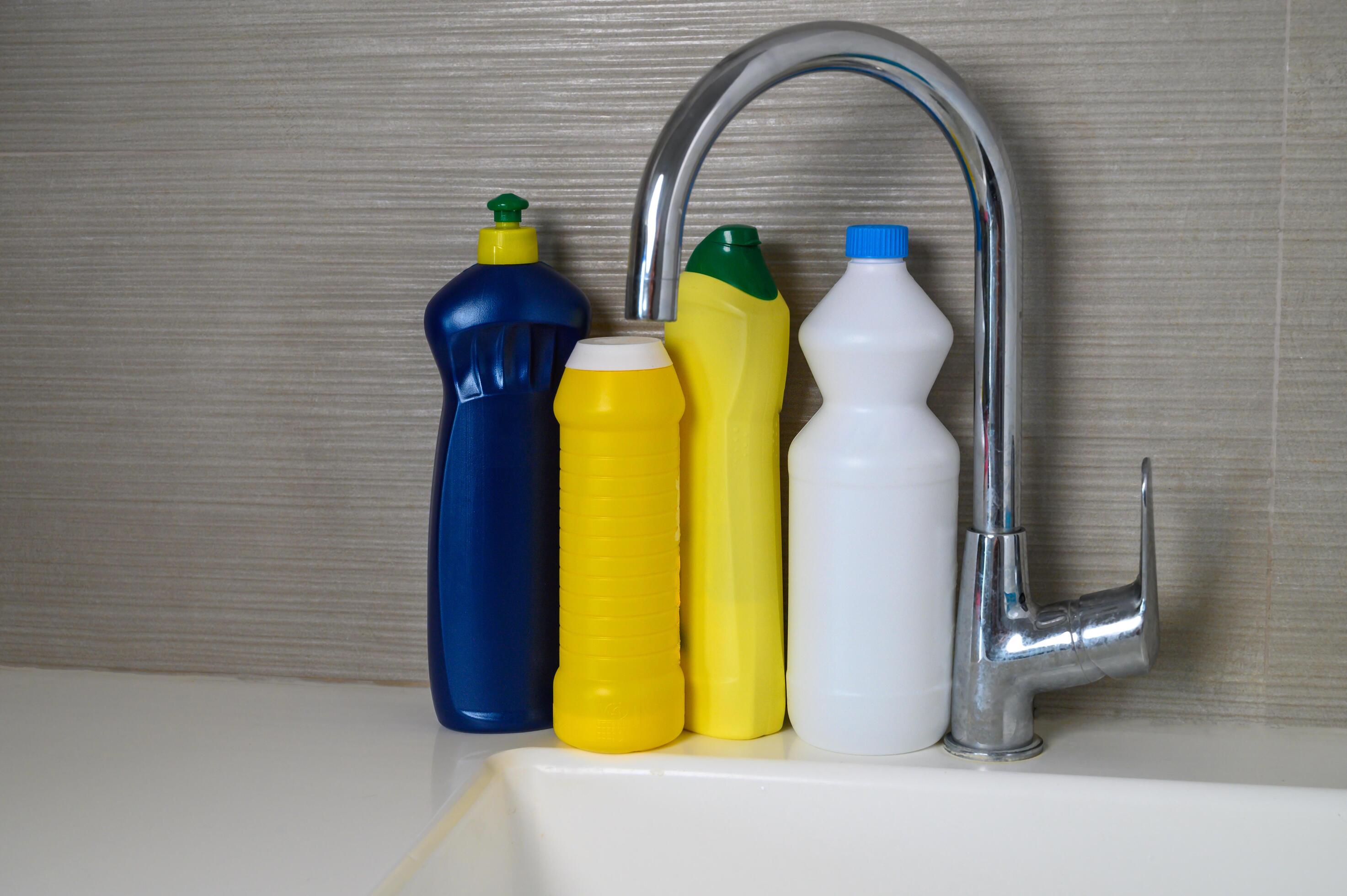 Chemical products for cleaning chores 49699360 stock photo at vecteezy