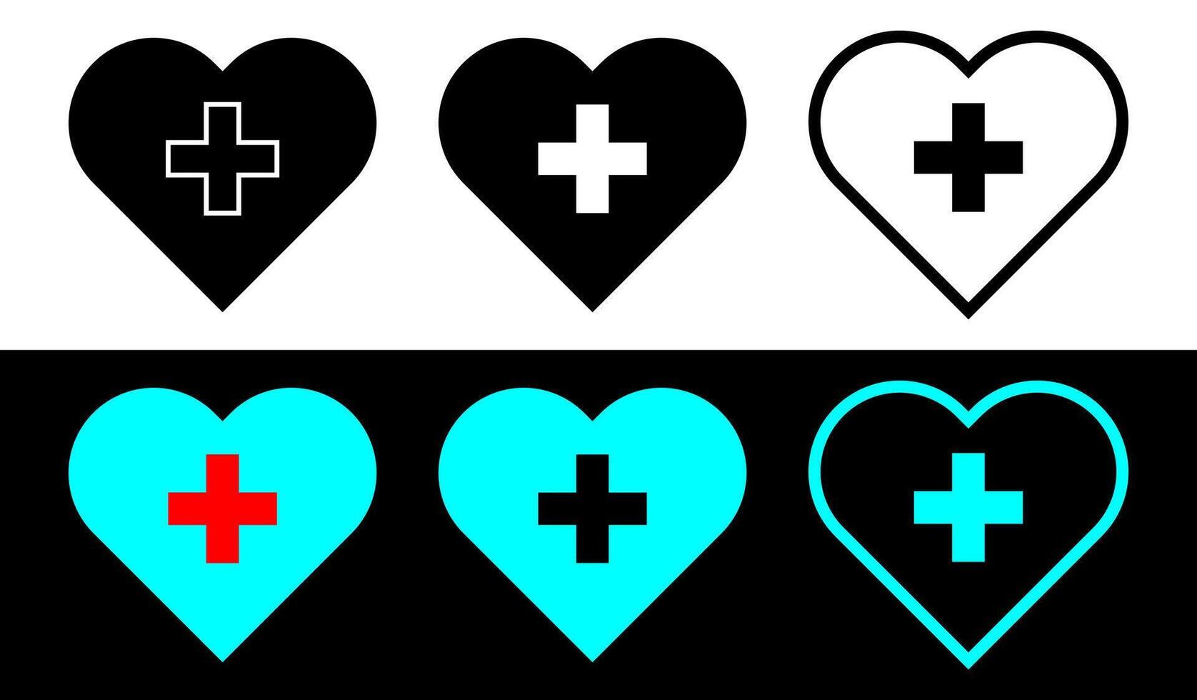 Greeting styles heart shapes emotion sign symbol illustration. vector