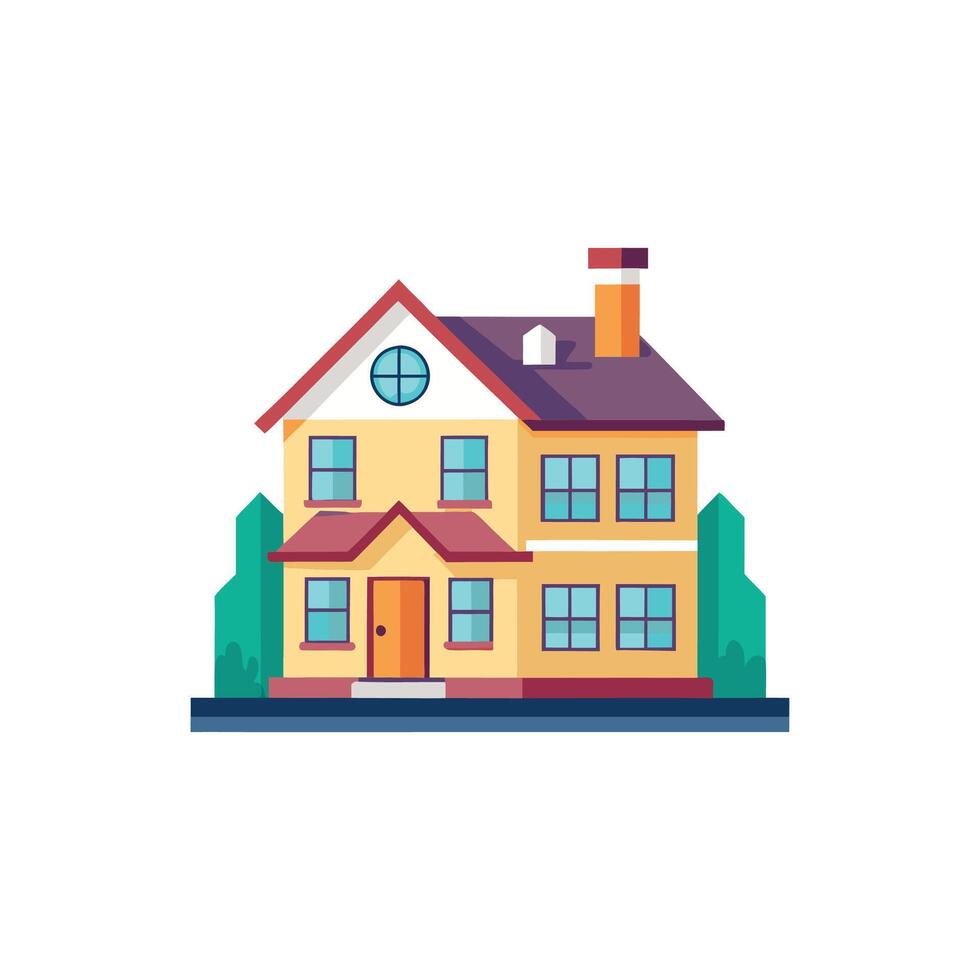 flat illustration character design vector