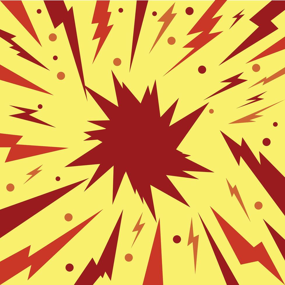 Exploding Abstract Background vector