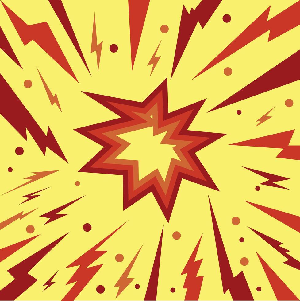 Explosion Abstract Background vector
