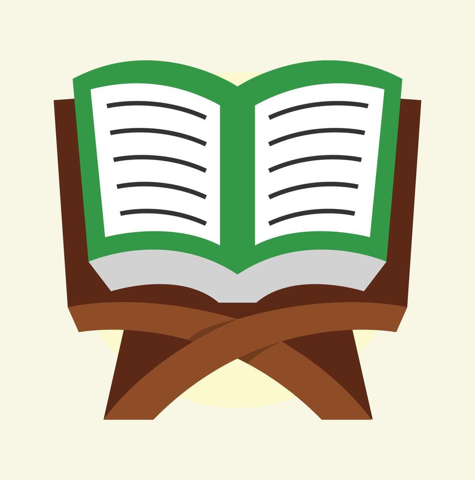 Al-Quran symbol Icon vector