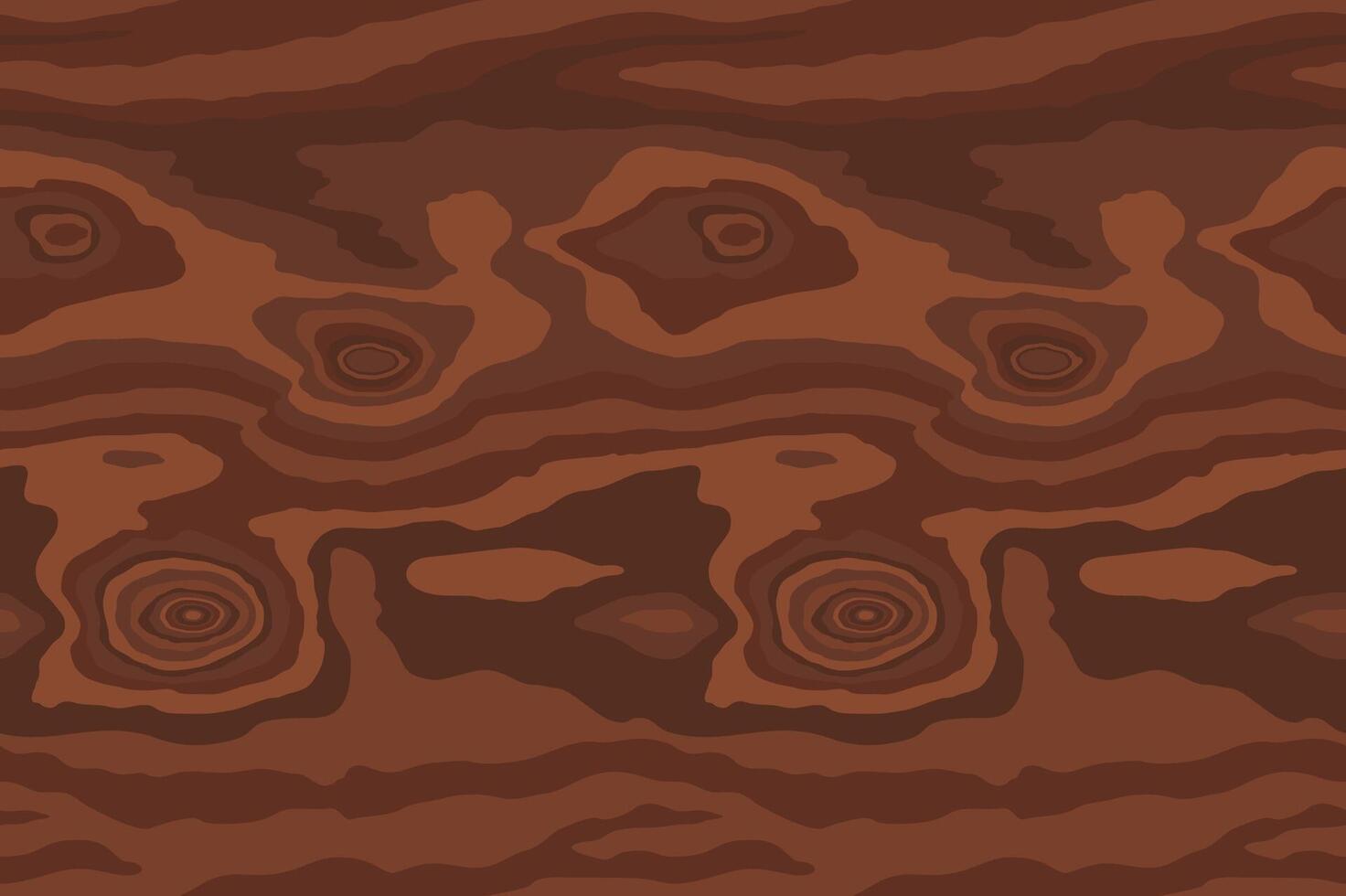 Brown red wooden surface with fibre and grain. Natural wood texture, seamless background vector