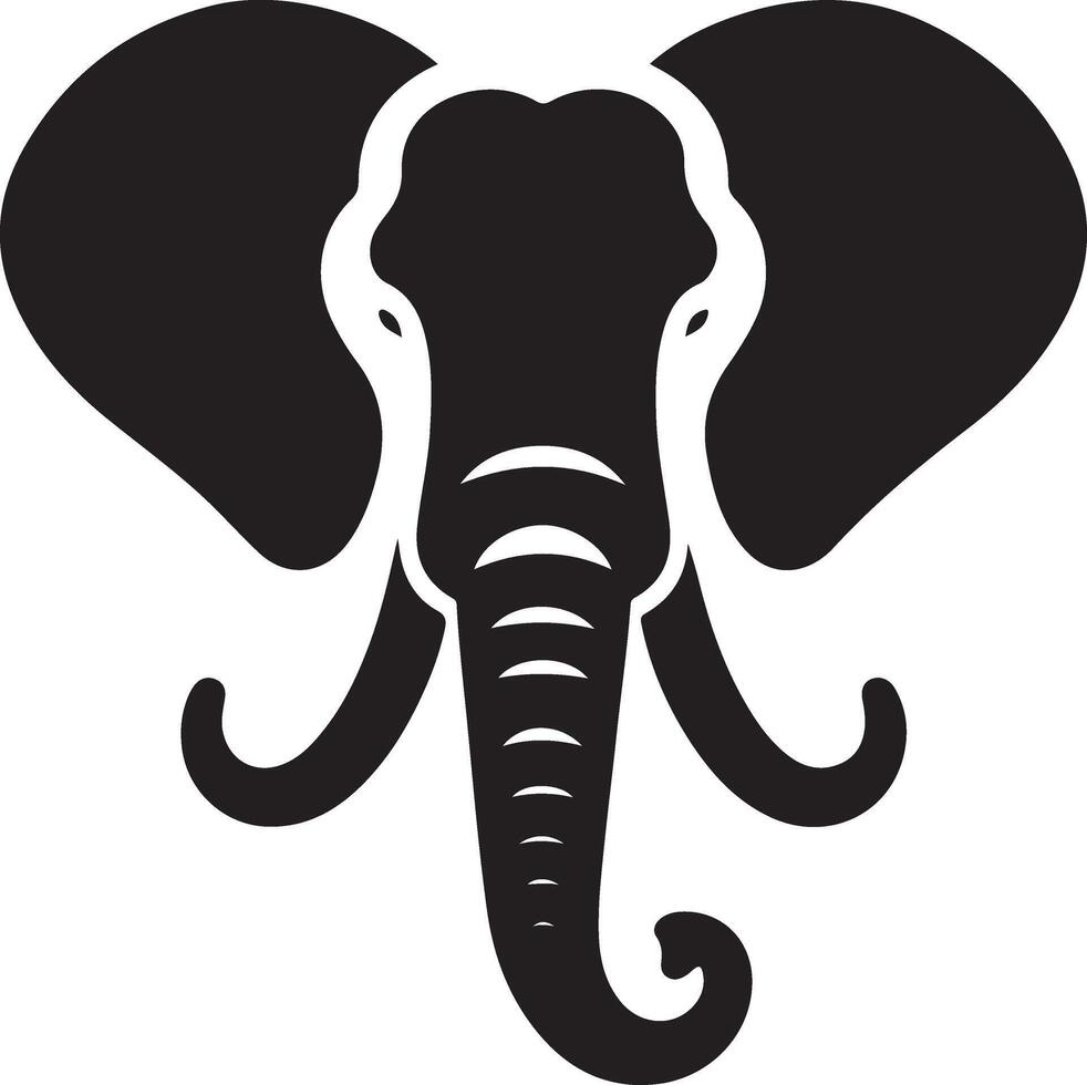 Elephant head Royalty Image vector