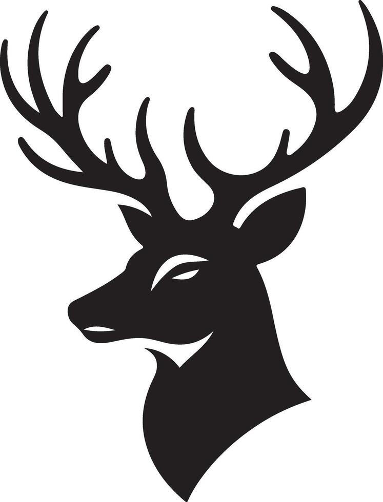 Buck Skull Art, Icons, and Graphics vector