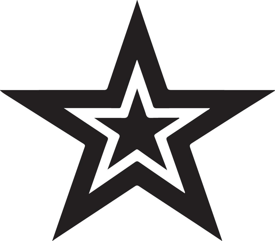 Jewish religious star symbol vector