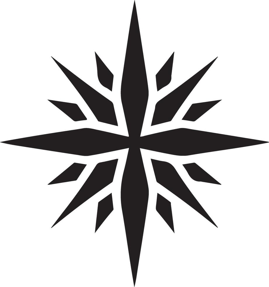 Christian star symbol Stock Image vector