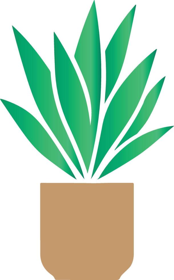 Houseplant Art, Icons, and Graphics vector