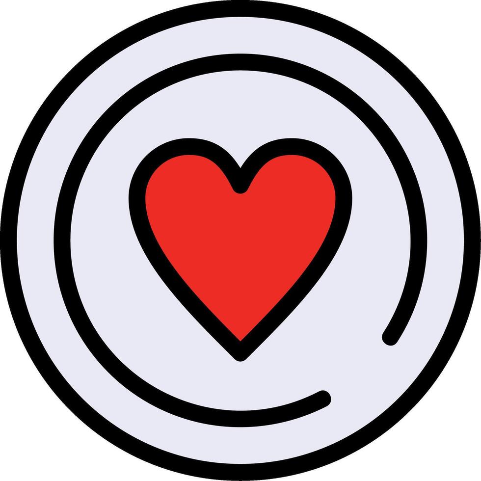 Testimonials Line Filled Icon vector