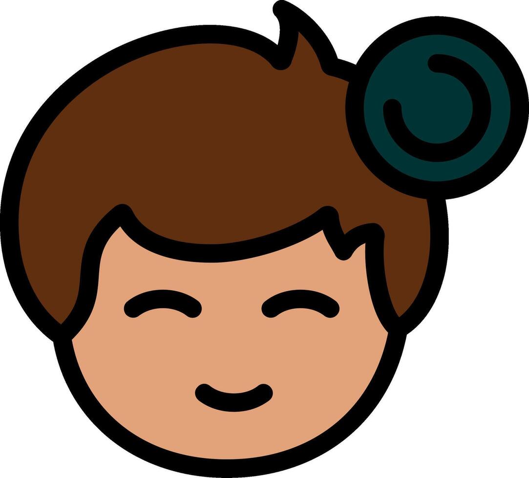Pending status indicator Line Filled Icon vector