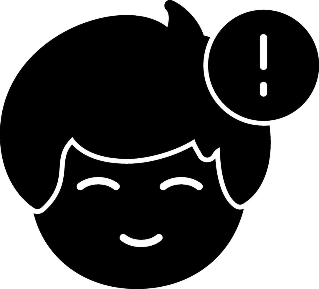 Away status indicator Glyph Icon vector