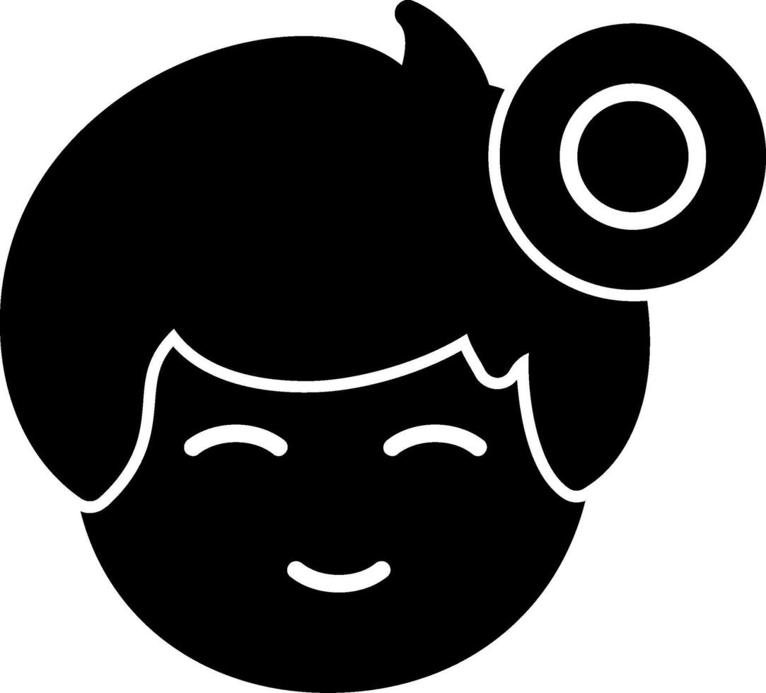 Online status indicator Glyph Icon vector