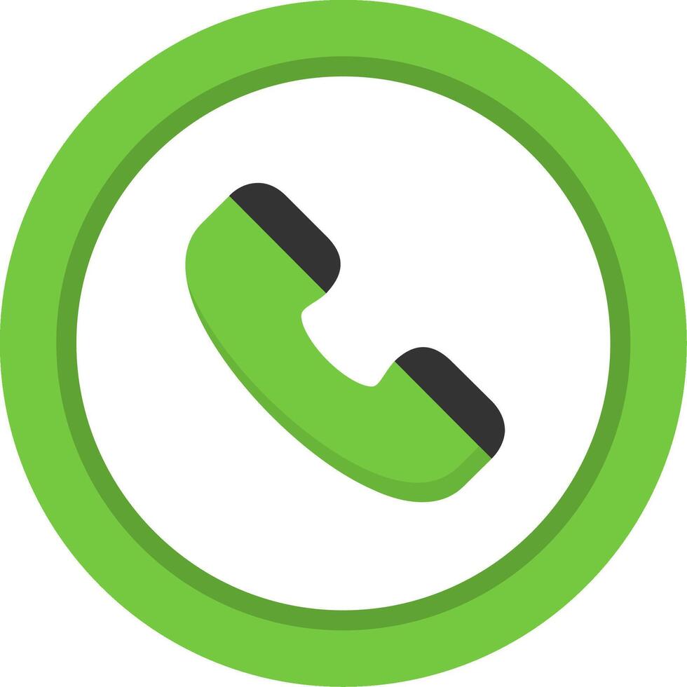 Contact Flat Icon vector