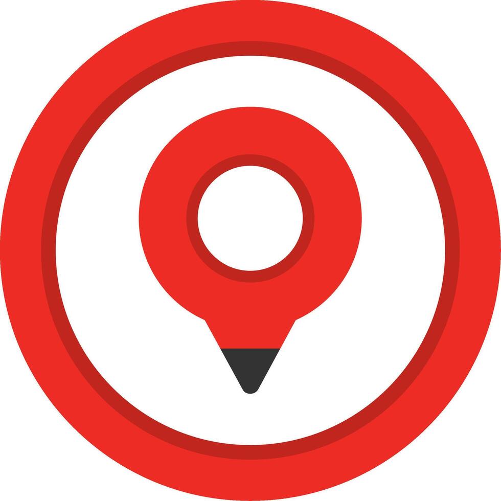 Location Flat Icon vector