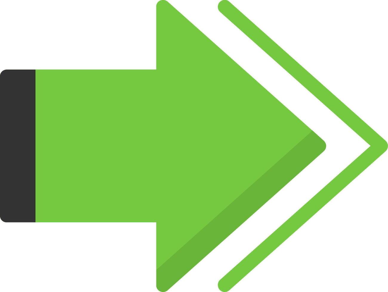 Next Flat Icon vector