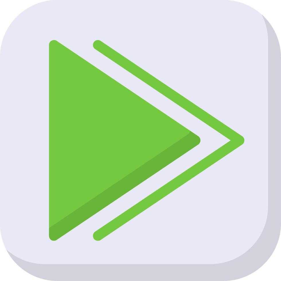 Forward Flat Icon vector
