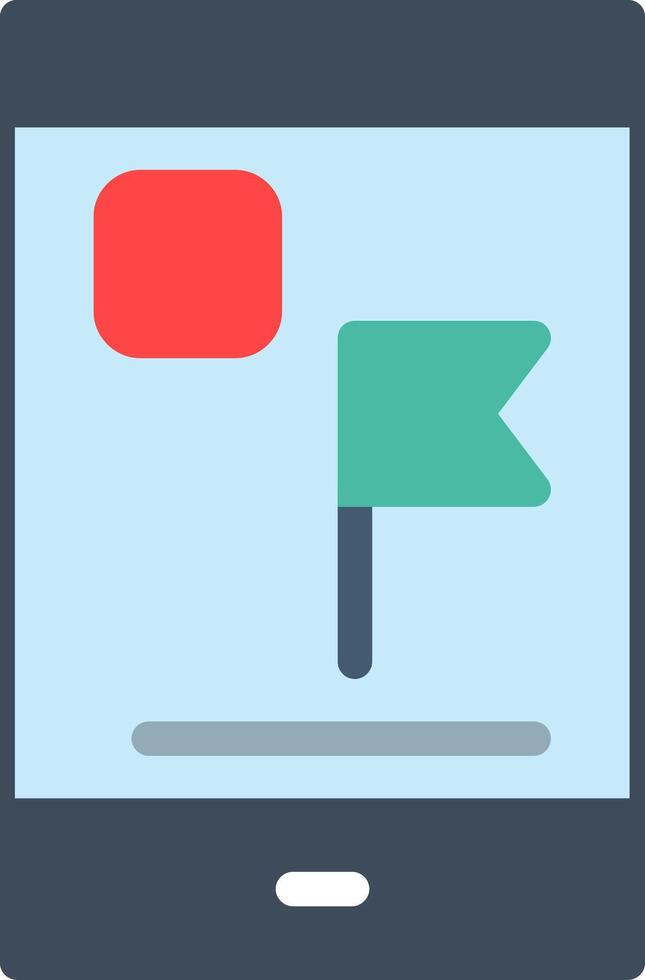 Flag Flat Icon vector