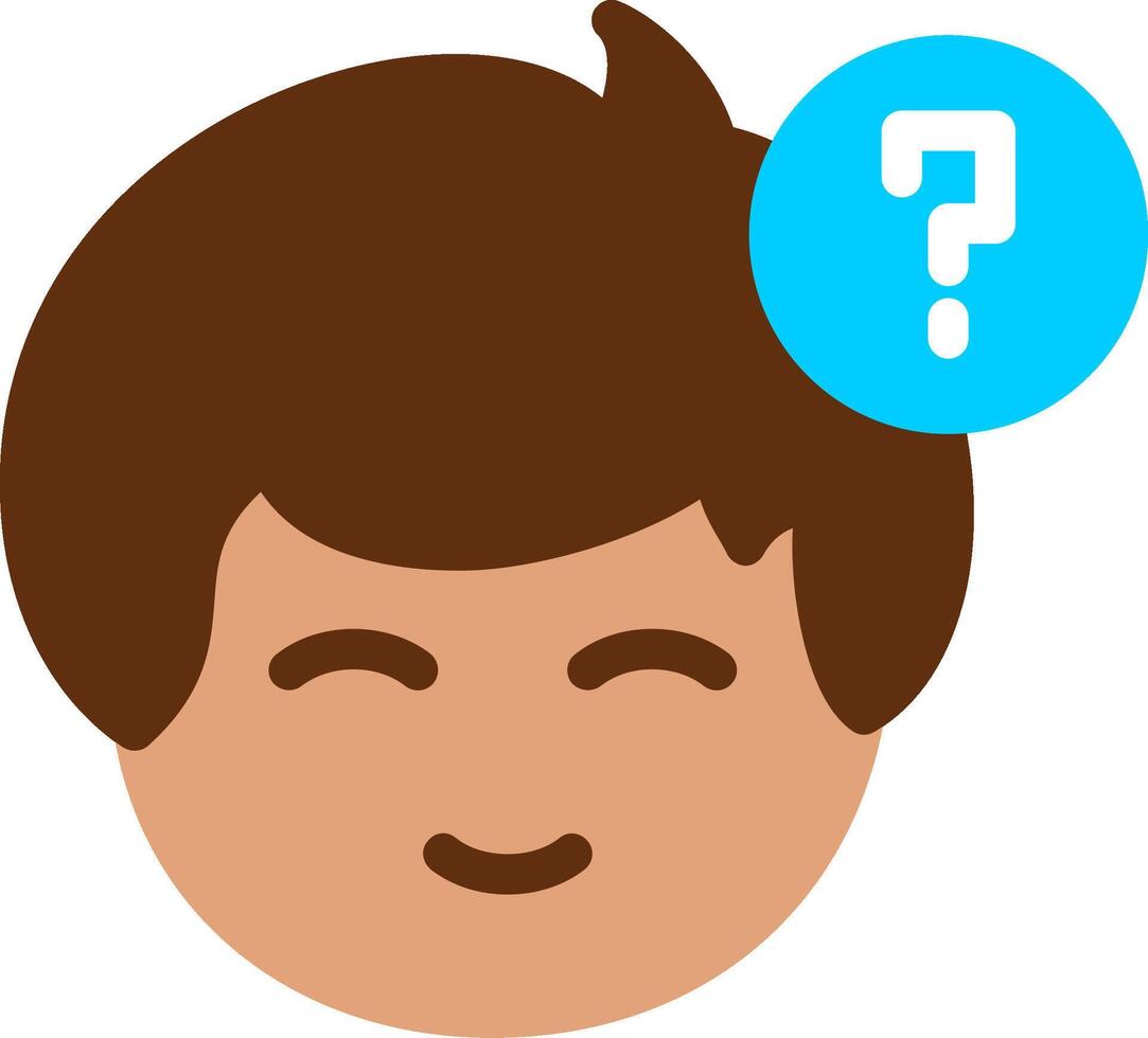 Question mark Flat Icon vector