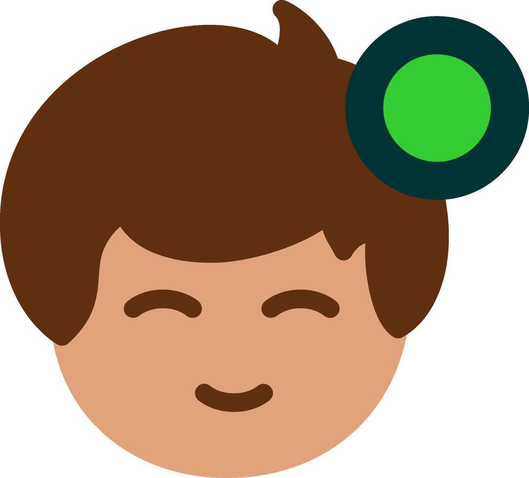 Online status indicator Flat Icon vector