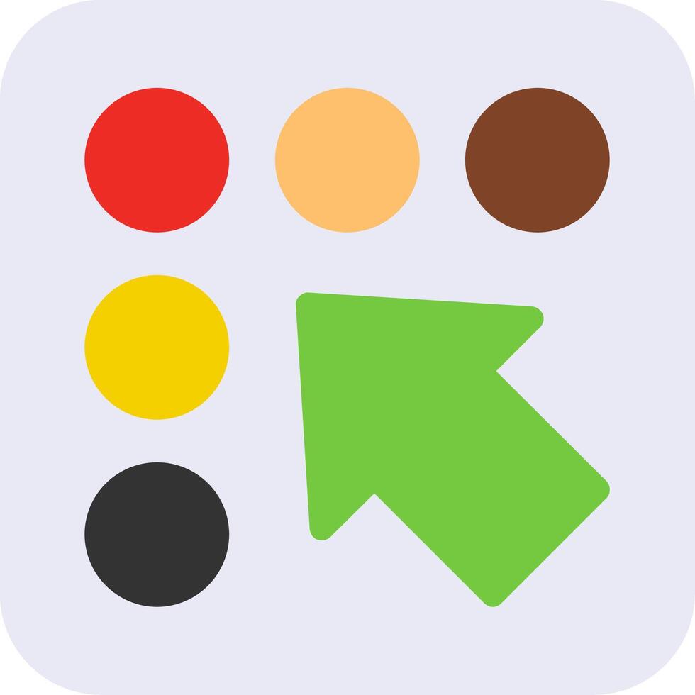 Braille support Flat Icon vector