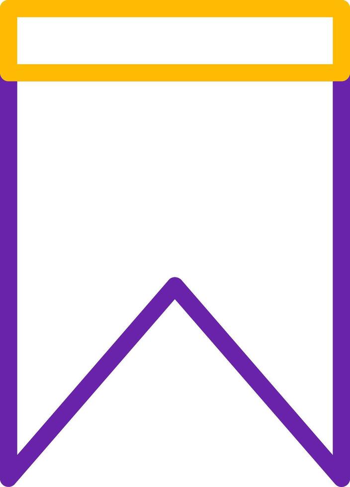 Favorite Line Two Color Icon vector
